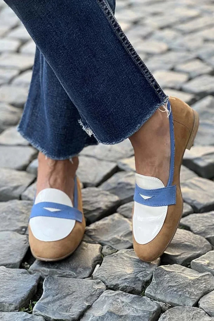 Ella & James | TRICOLORE SLINGBACK WITH ROUND TOE