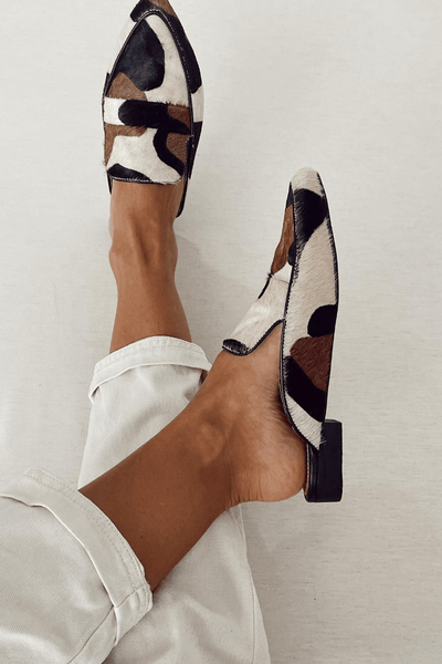Ella & James | LOAFERS WITH ABSTRACT PATTERN