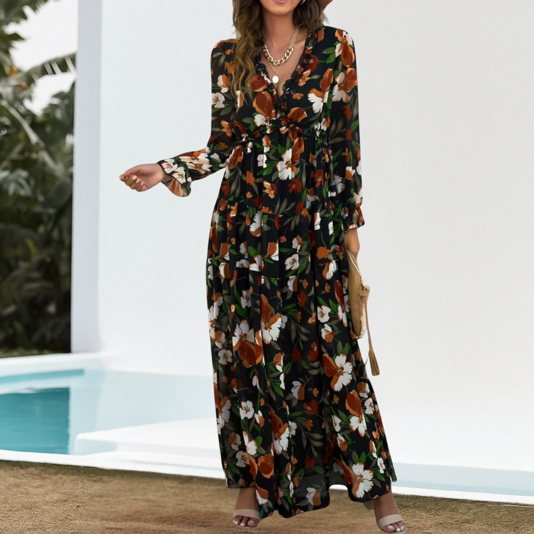 Juliana – Elegant Floral Dress