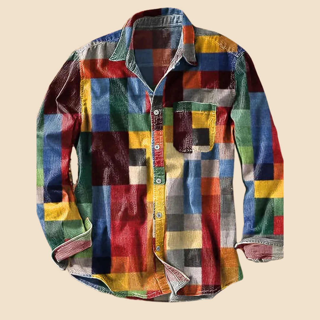 Jose | Vintage Rainbow Shirt