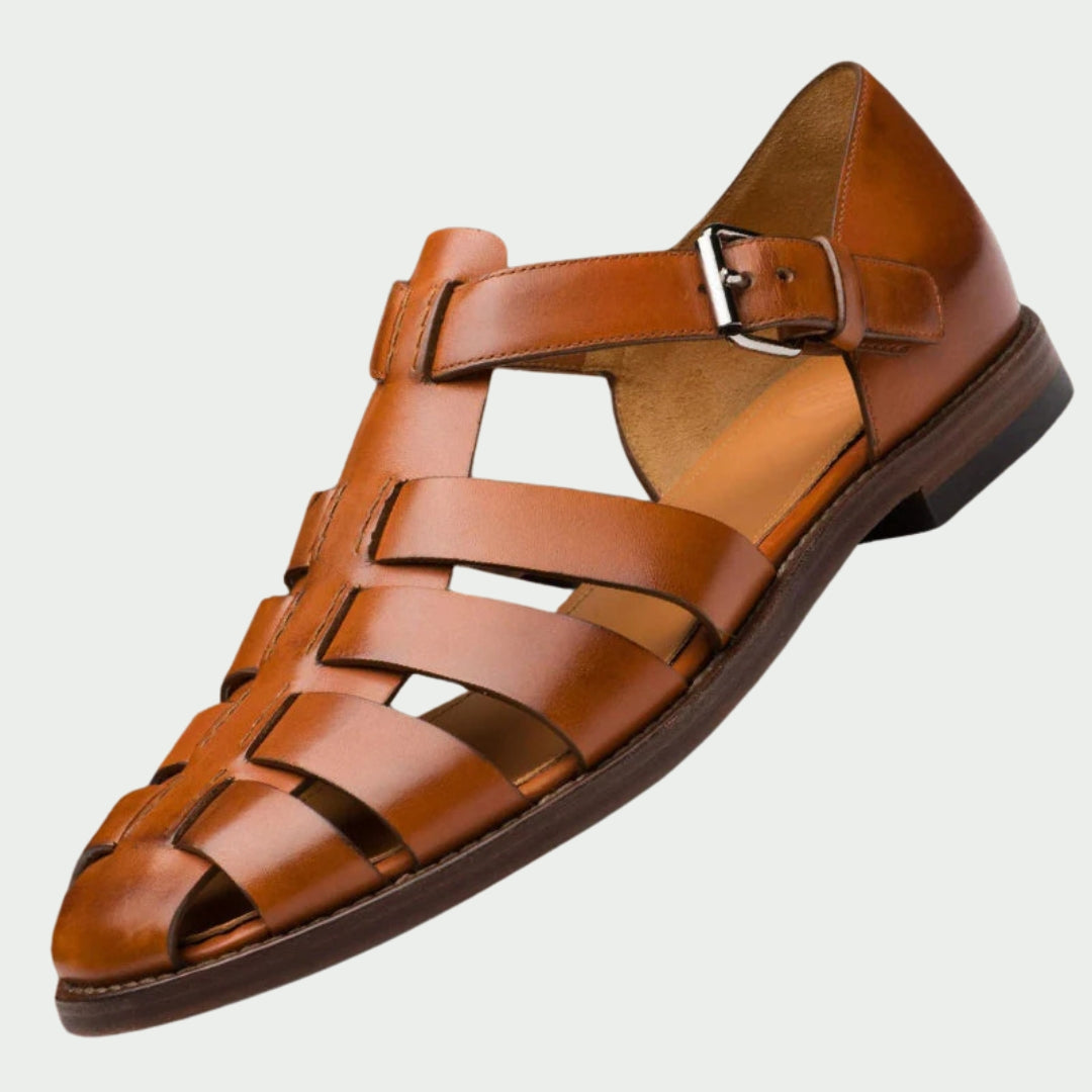 Aiden | Premium Leather Men's Sandals