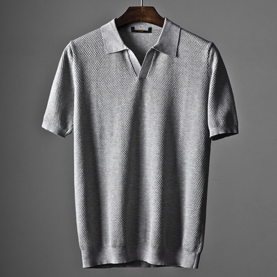 Sebastian | Knitted Polo Shirt