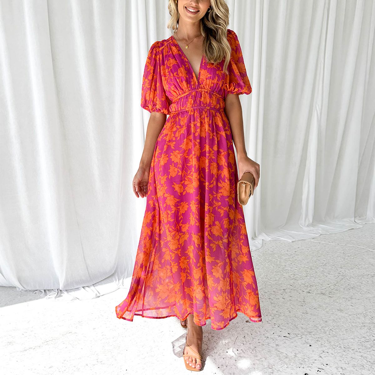 Clara™ | Maxi Spring Dress