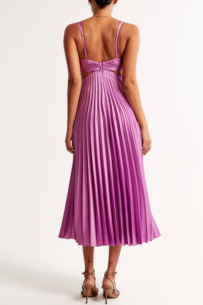 Sage™ – Pleated Maxi Dress