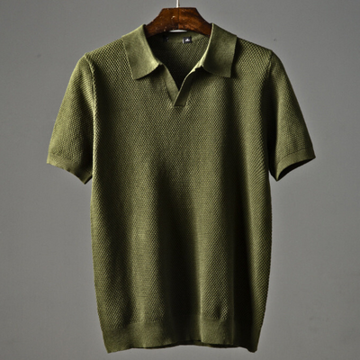 Sebastian | Knitted Polo Shirt