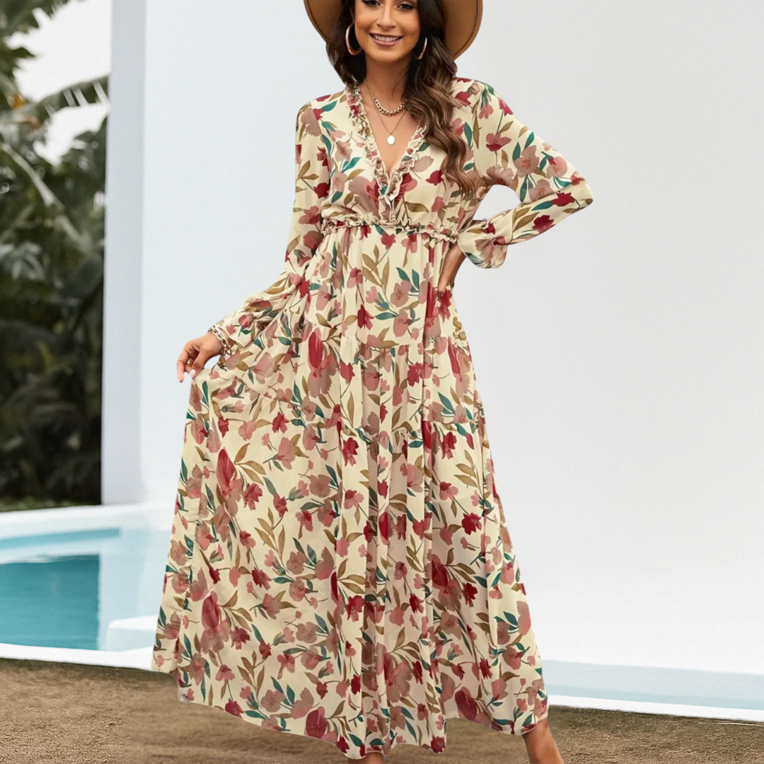 Juliana – Elegant Floral Dress
