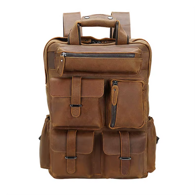Leather Laptop Backpack | Hadrian