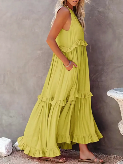 Darcey™ Ruffle Breeze Maxi Dress