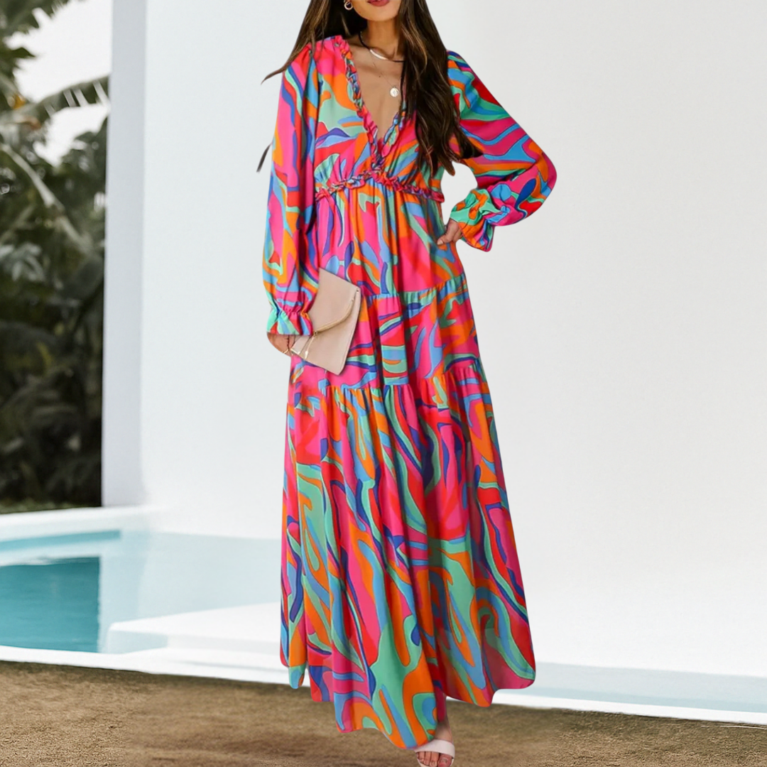 Juliana – Elegant Floral Dress