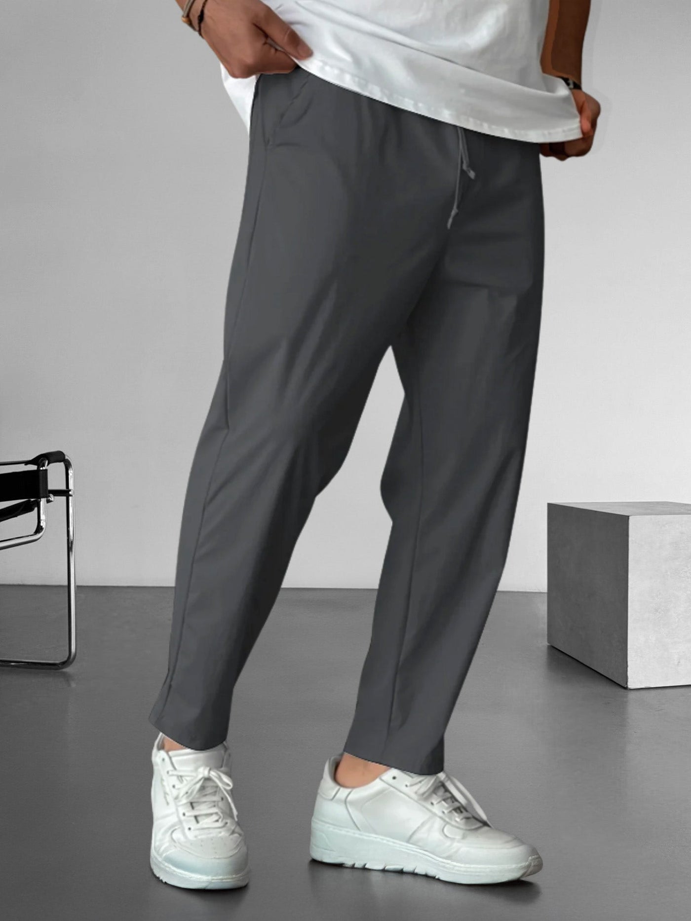 Ryker | Essential Tapered Drawstring Trousers