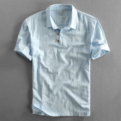 Brandon | Linen Polo