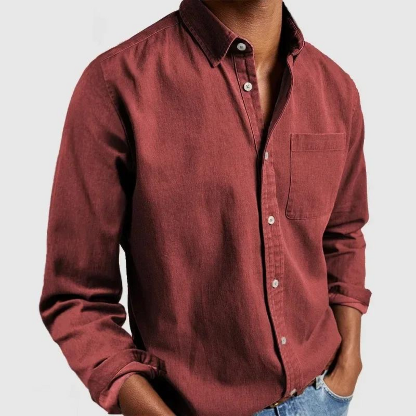 Theodore | Elegant Casual Cotton Shirt