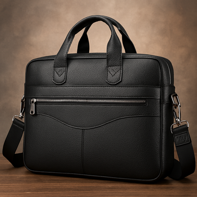 Large Leather Men's Luggage Bag | Lynx