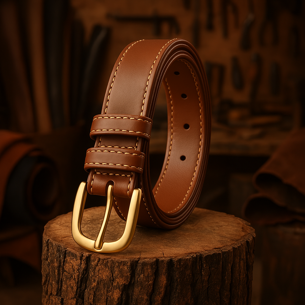 James Ladies Leather Belt Elegant & Narrow | Maverick