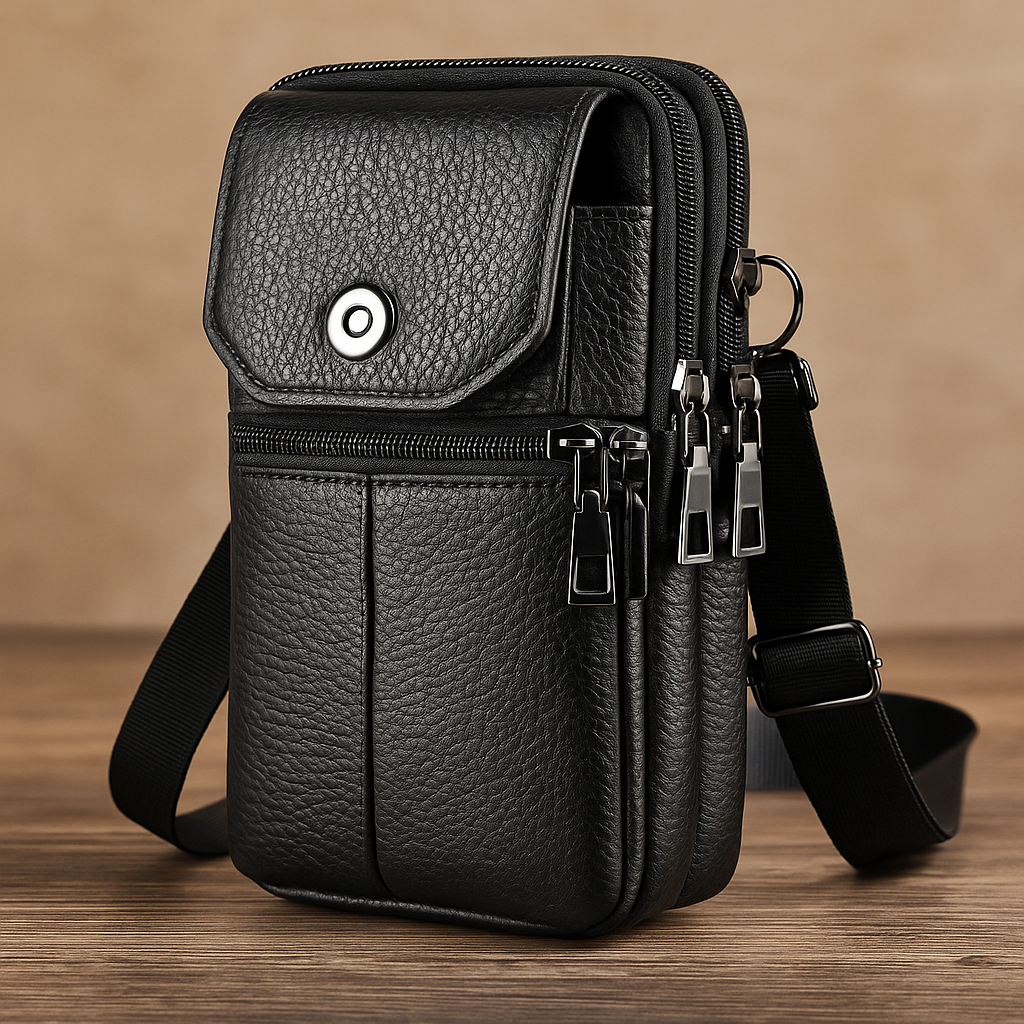 Leather Travel Duffel Bag | Flint