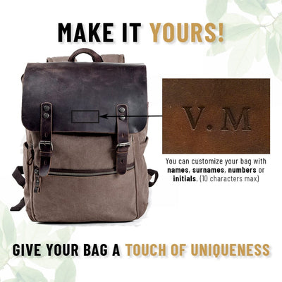 Cotton Canvas Backpack | Yale