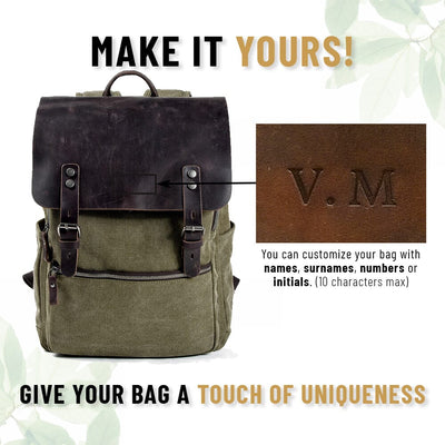 Cotton Canvas Backpack | Yale