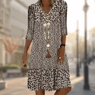 NINA | ELEGANT DRESS WITH PRINT
