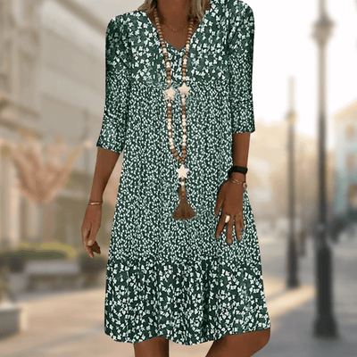 NINA | ELEGANT DRESS WITH PRINT