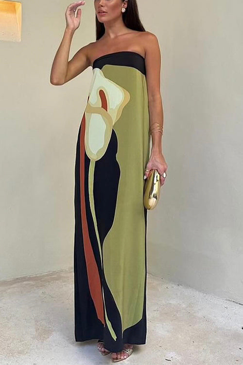 Harper | Strapless Maxi Dress