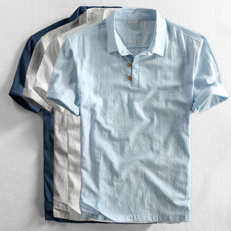 Brandon | Linen Polo