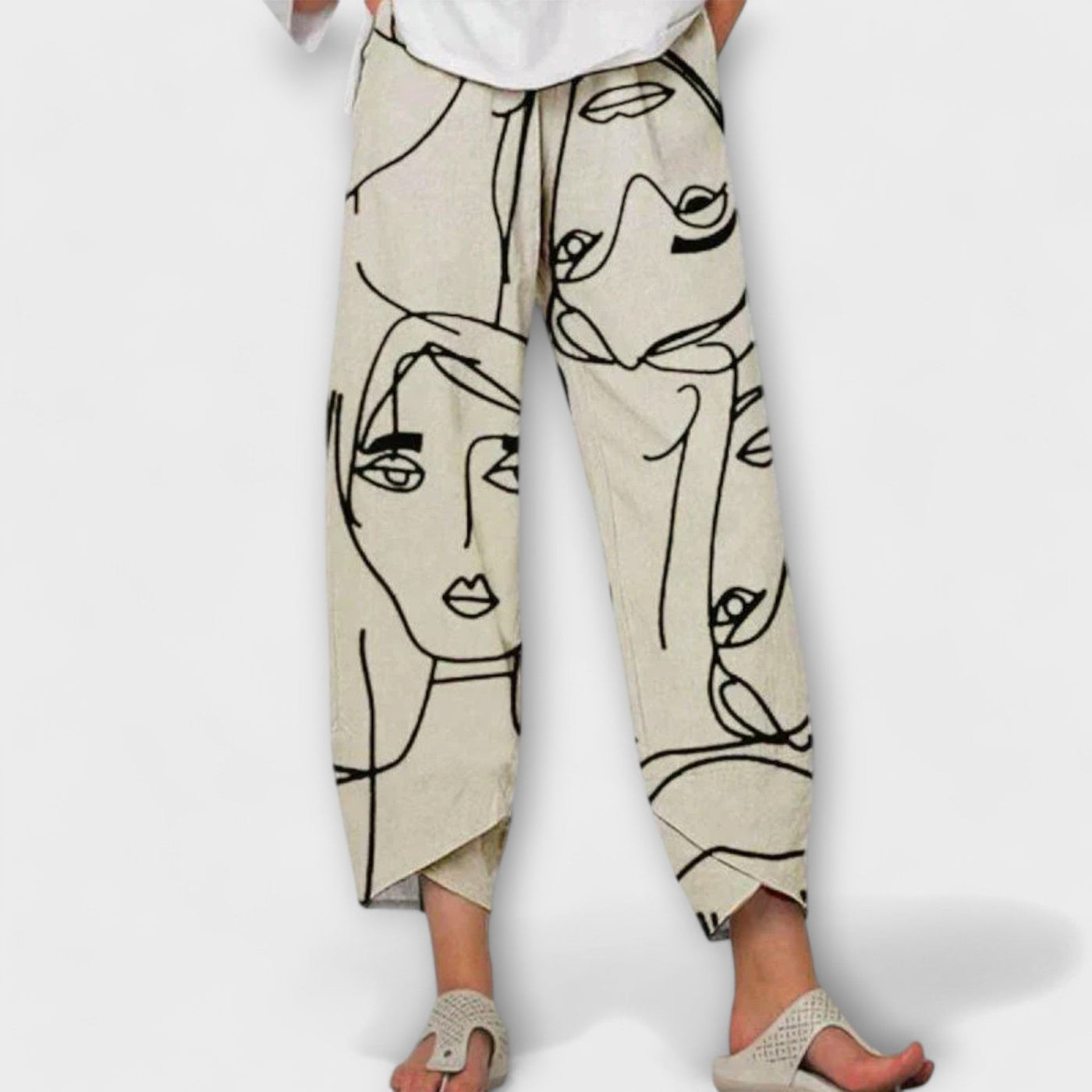 Nathalie - Linen Trousers