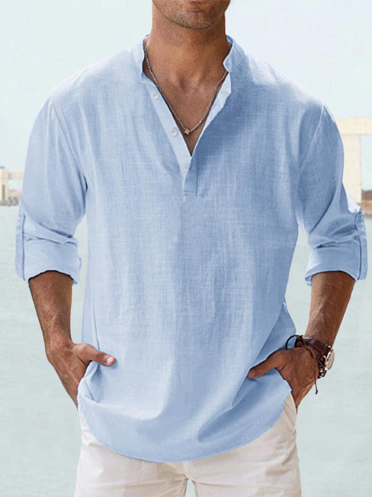Landon | Breathable Linen Shirt