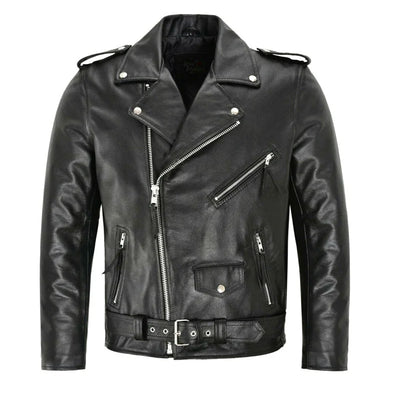 Sam | Classic Leather Jacket