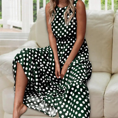 Capri™ | Dotted Maxi Dress