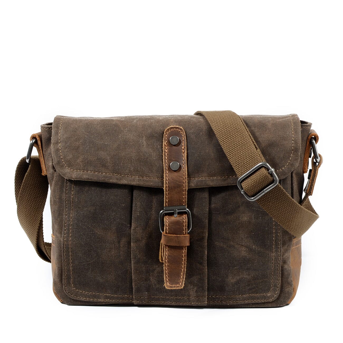 Small Canvas Messenger Bag | Theron