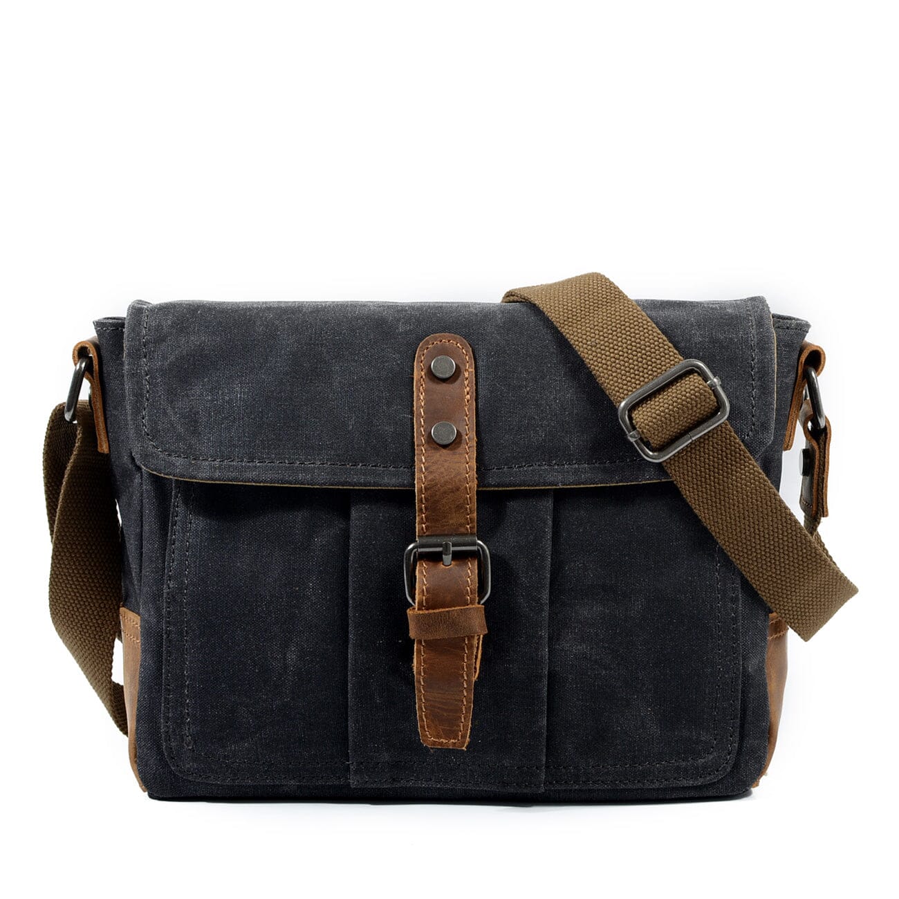 Small Canvas Messenger Bag | Theron
