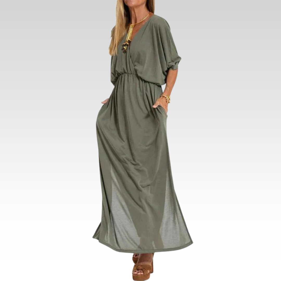 Adele – Vintage Maxi Dress