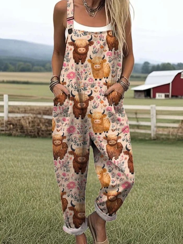 Karo | Vintage Lightweight Jumpsuit