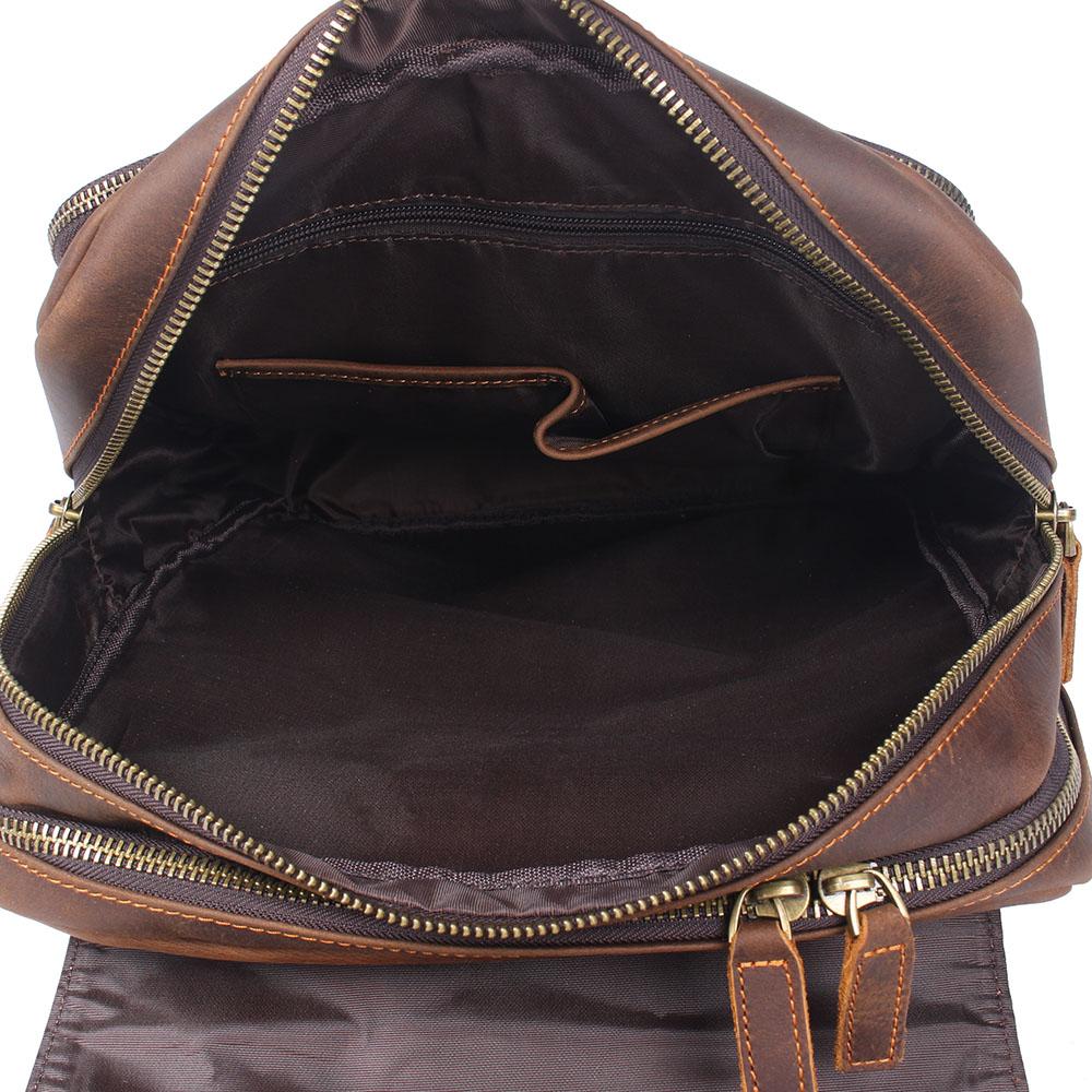 Brown Leather Backpack | Stellan