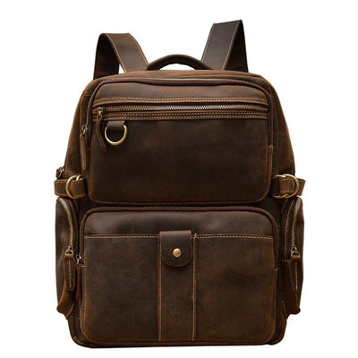 Brown Leather Backpack | Journey