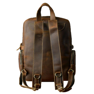 Brown Leather Backpack | Journey