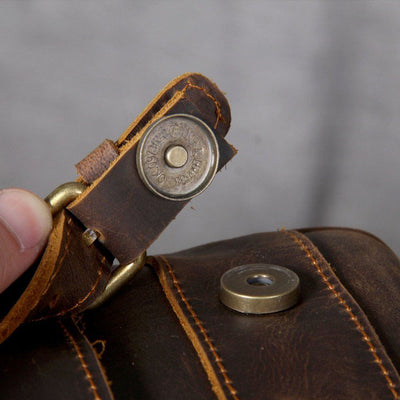 Tan Leather Backpack | Corbinian