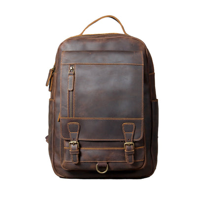 Tan Leather Backpack | Corbinian