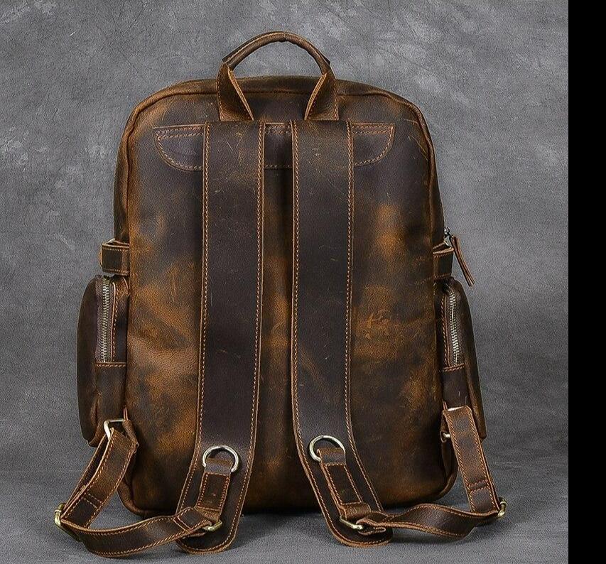 Brown Leather Backpack | Journey