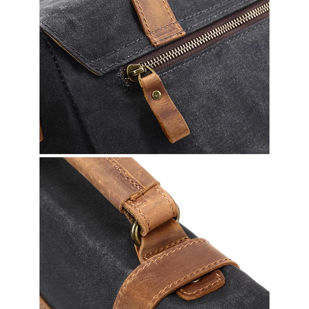 Waxed Canvas Messenger Bag | Phoenix
