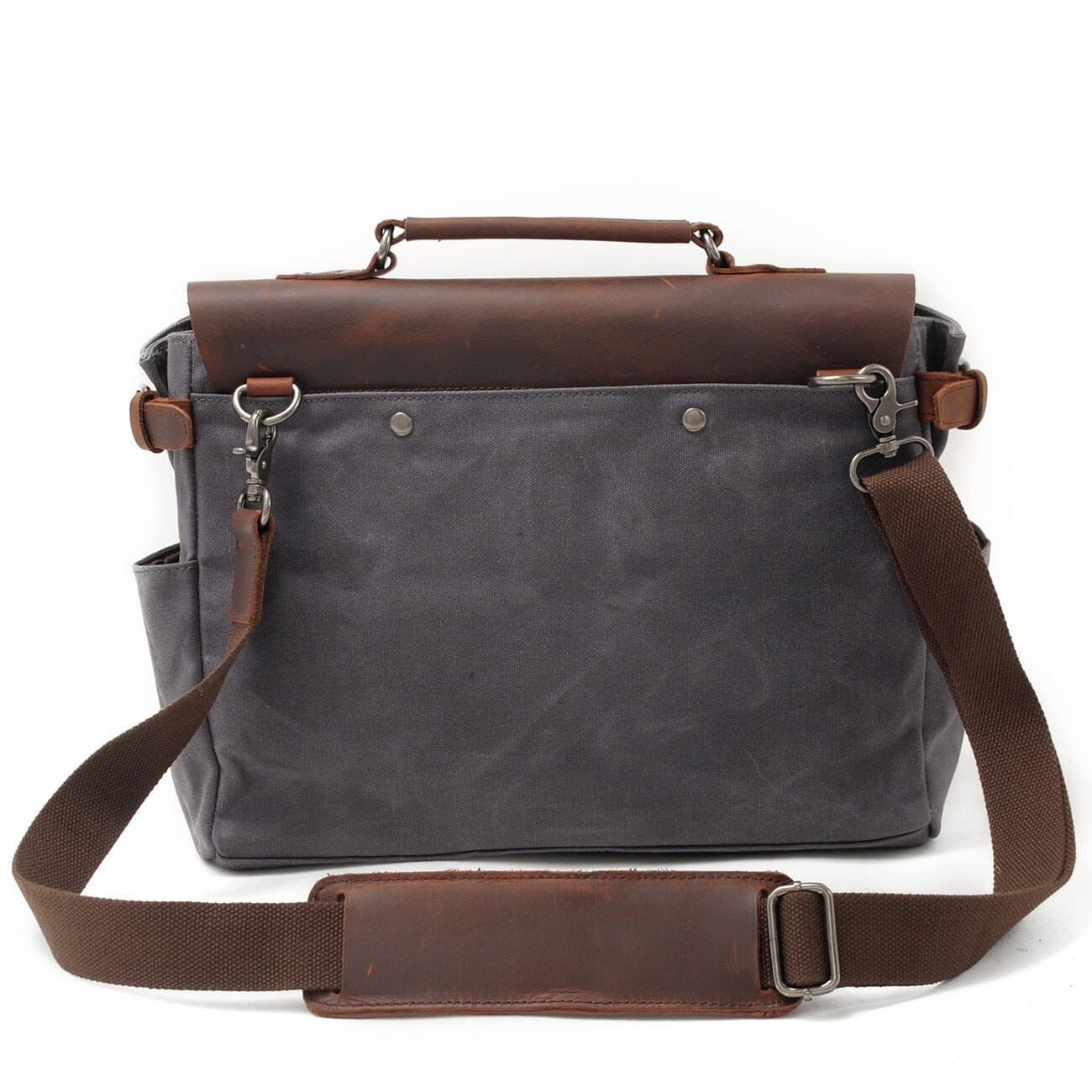 Canvas Crossbody Messenger Bag | Caius