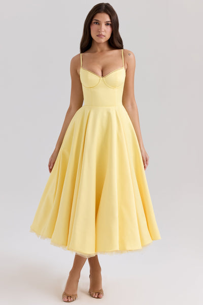 Cindy – Romantic Charm Midi Tulle Dress