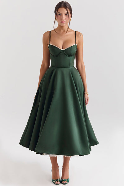 Cindy – Romantic Charm Midi Tulle Dress