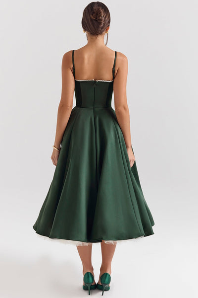 Cindy – Romantic Charm Midi Tulle Dress