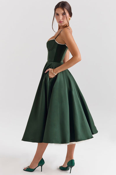 Cindy – Romantic Charm Midi Tulle Dress