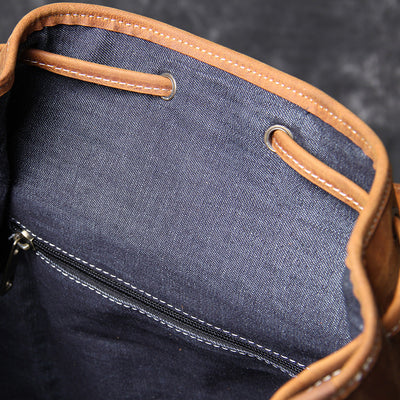 Leather Knapsack | Weston