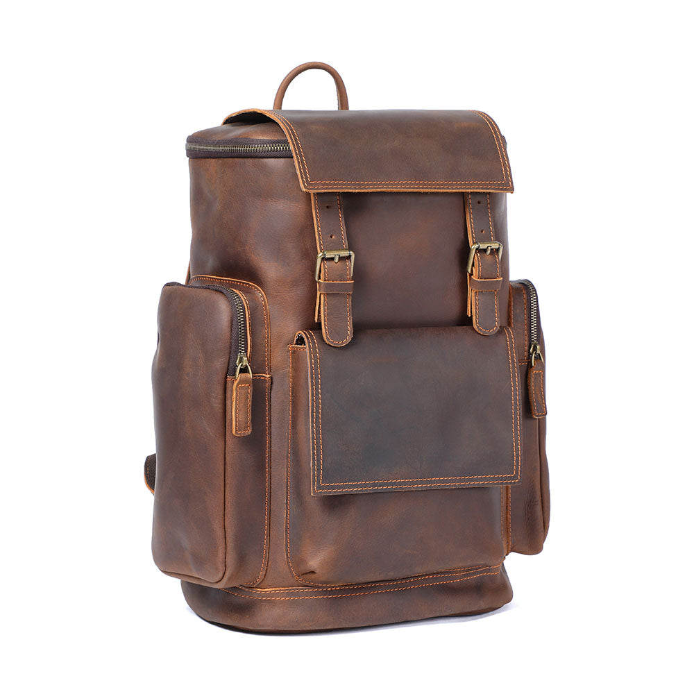 Leather Laptop Backpack | Hadrian