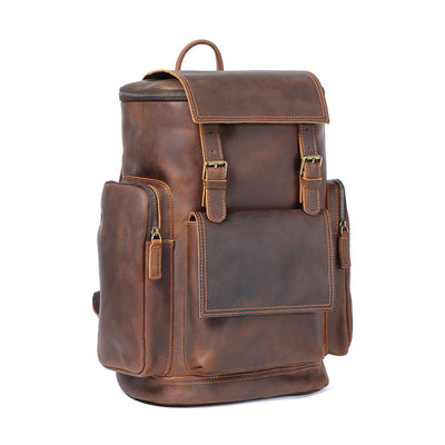Leather Laptop Backpack | Hadrian