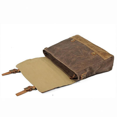 Waxed Canvas Messenger Bag | Phoenix