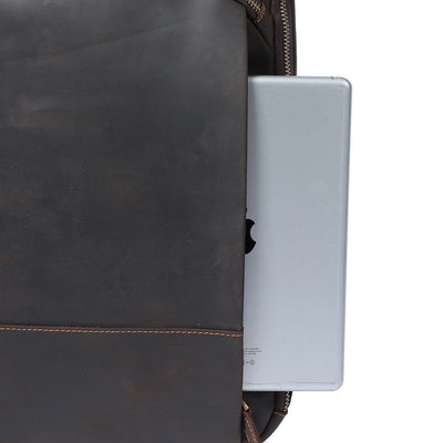 Leather Laptop Rucksack | Yates